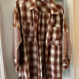 Shacket plaid from impressions